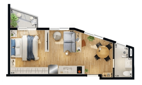 Planta 4 — Nurban Vila Mariana - NR