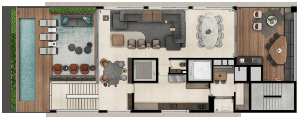 Planta 6 — Tonino Lamborghini - Residencial
