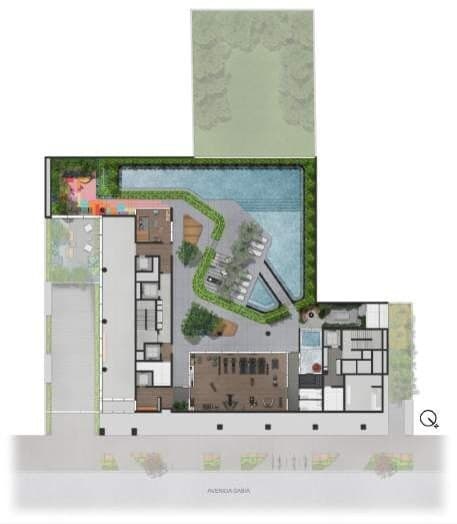 Planta 1 — Vinci Moema - Residencial