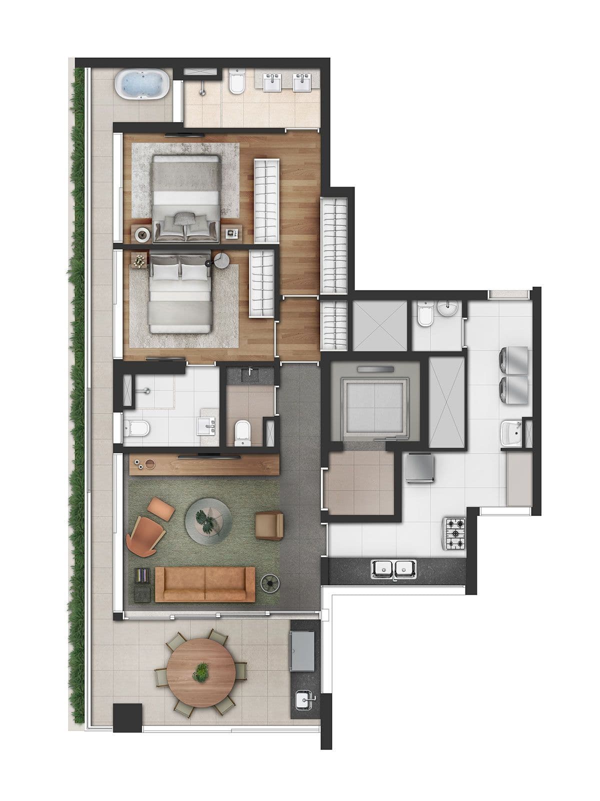 Planta 4 — Vinci Moema - Residencial