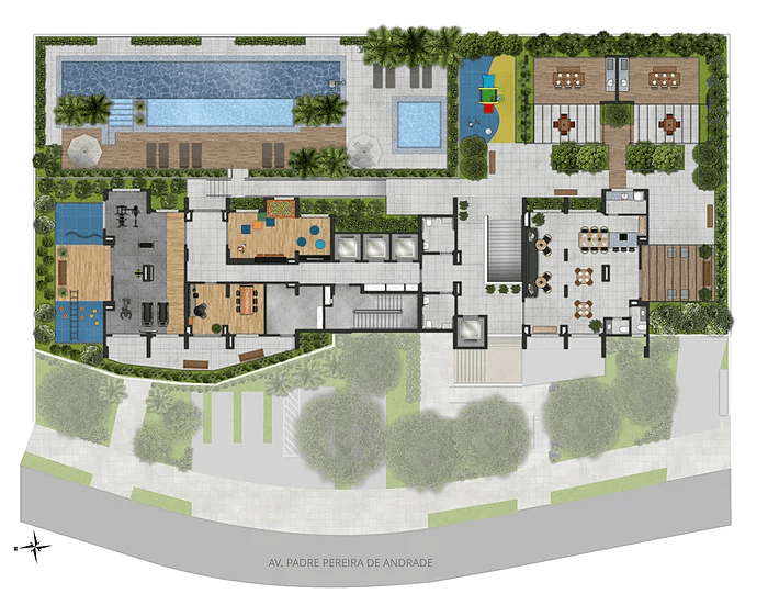 Planta 1 — Welconx Alto de Pinheiros - NR