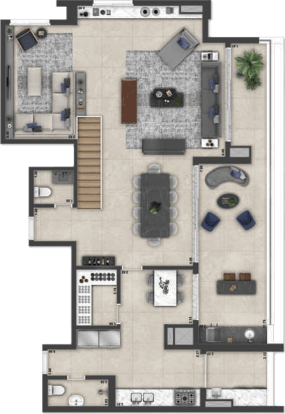 Planta 4 — Haus Mitre Reserva Vila Mariana - Residencial