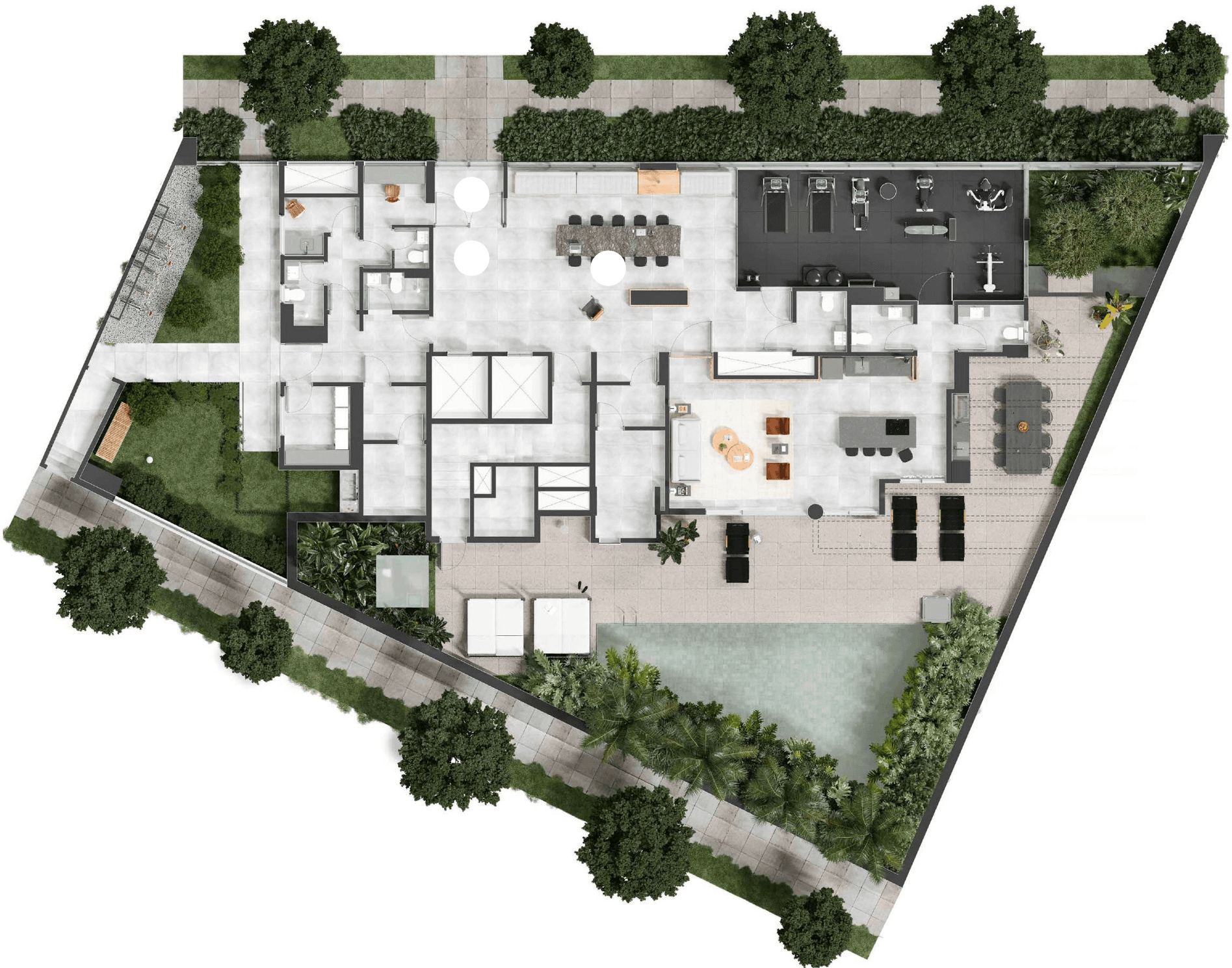 Planta 2 — Casa Genebra