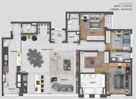 Planta 3 — Expression Ibirapuera by EZ