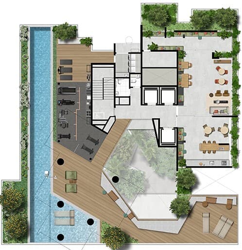 Planta 2 — Casa Omaguás - Residencial