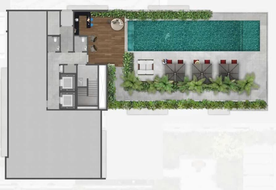 Planta 1 — Today Vila Mariana - Residencial
