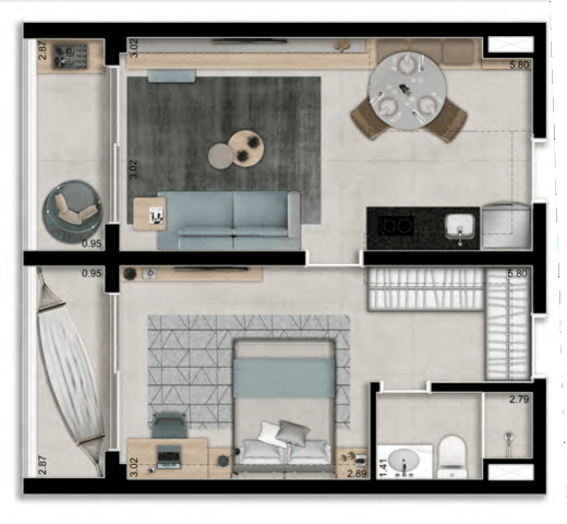 Planta 5 — Lasar Chácara Klabin Versatile - Studios