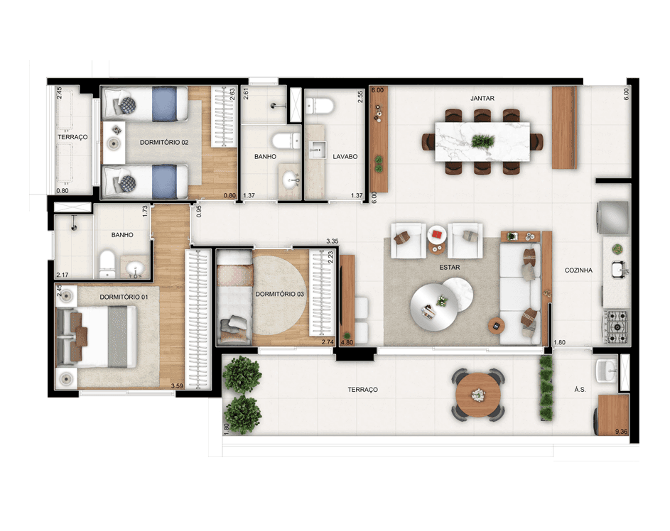 Planta 4 — Signatur