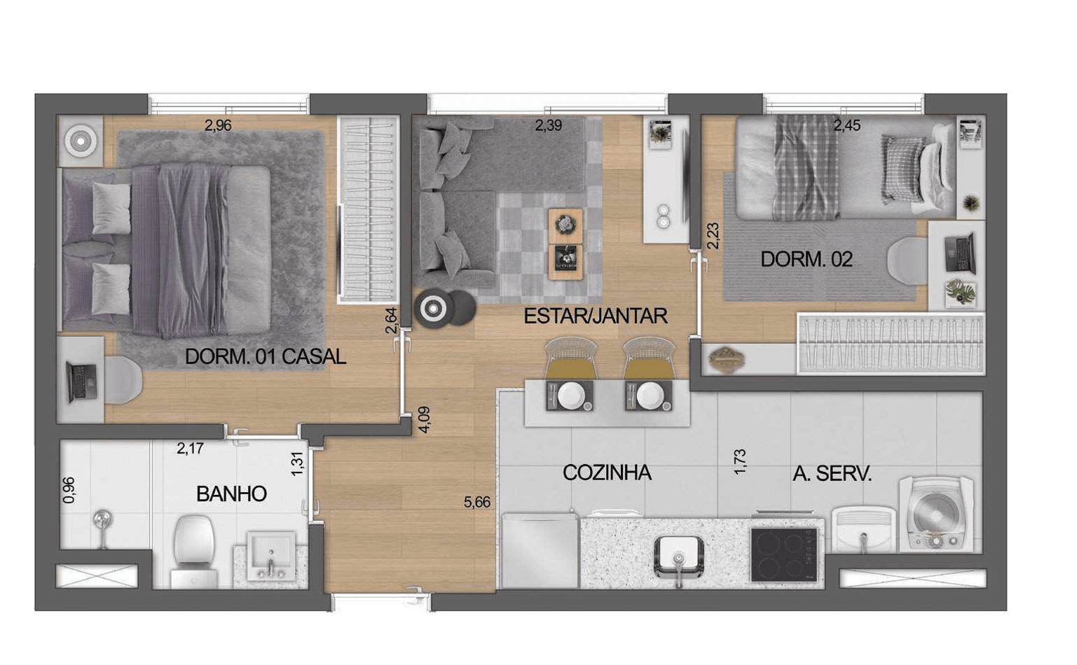 Planta 5 — Boulevard Ibirapuera Iraé - NR