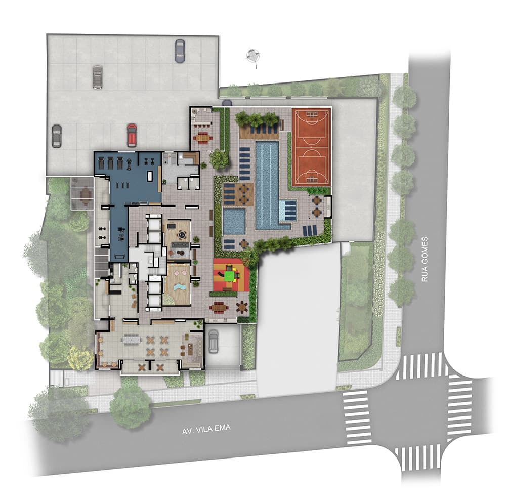 Planta 1 — Varanda Vila Ema