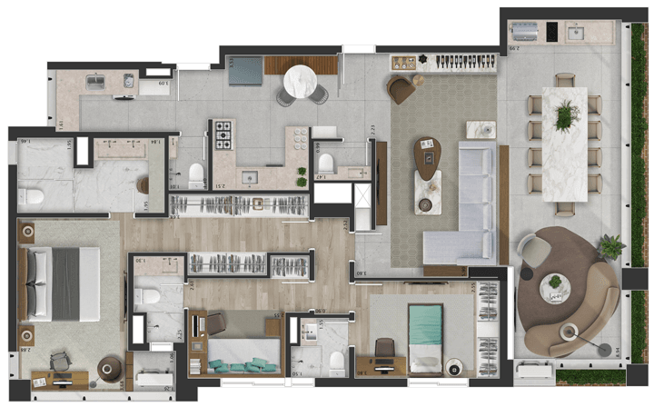 Planta 1 — Brunello Mooca