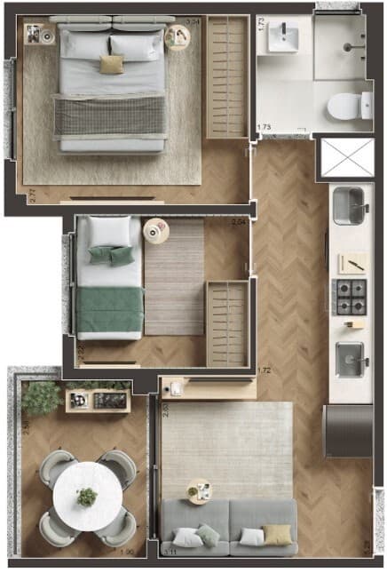 Planta 3 — Today Centro