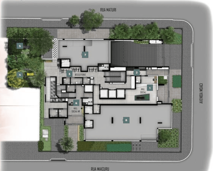 Planta 1 — Moa 292 - Residencial