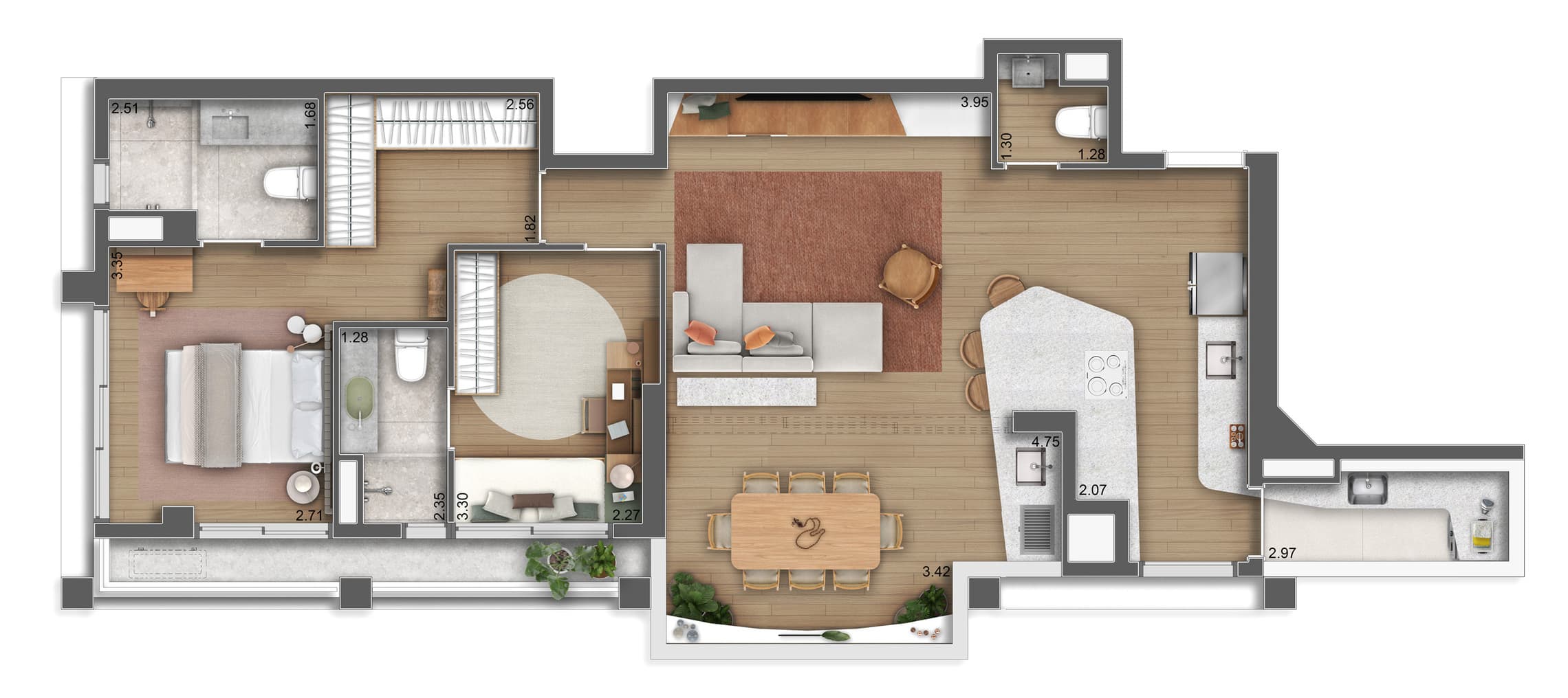 Planta 5 — Pluri Pinheiros - Residencial