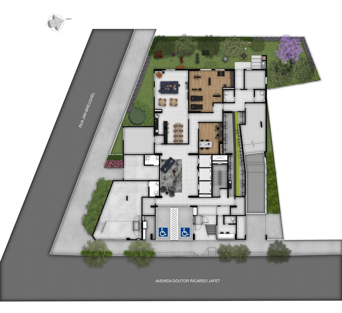 Planta 1 — Welconx Chácara Klabin - NR