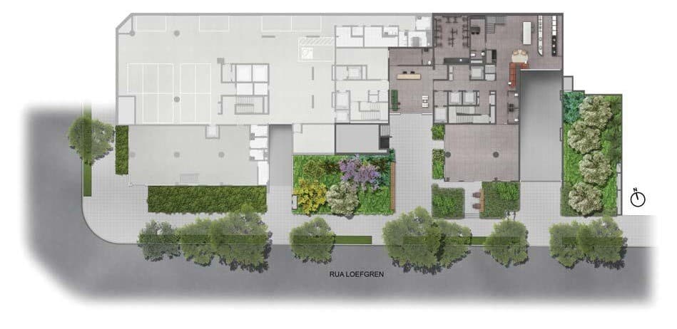 Planta 1 — Leaf Loefgren Viva Vila Mariana - Residencial