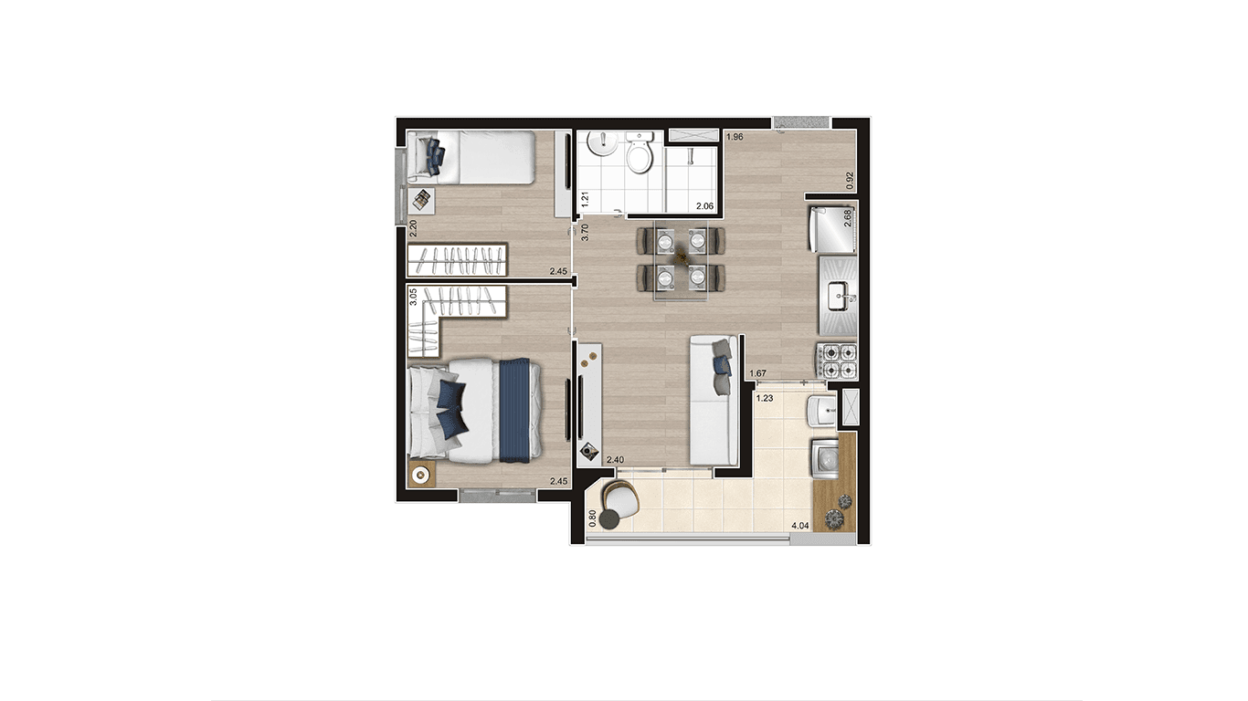 Planta 2 — Fort Aricanduva