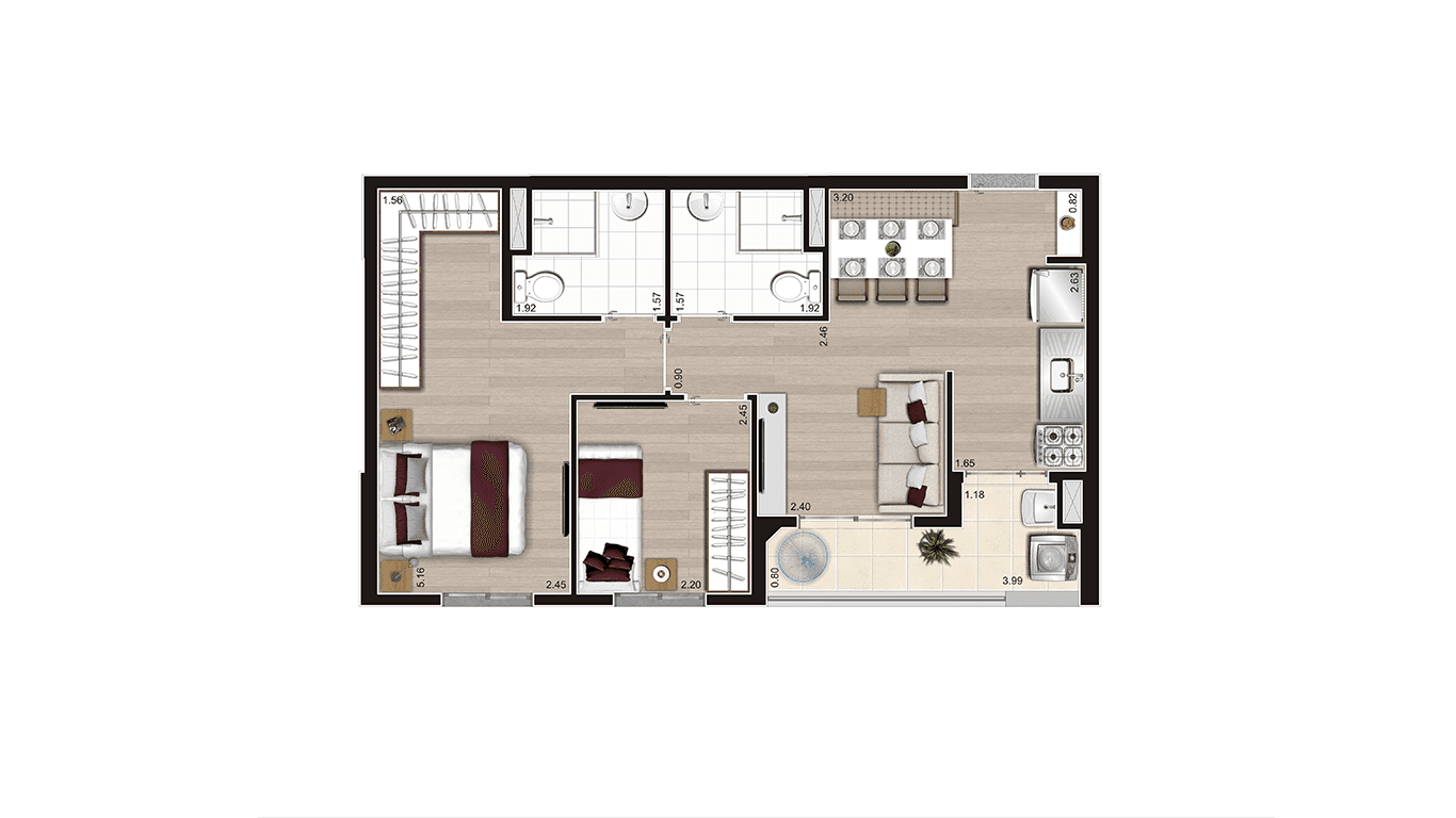 Planta 5 — Fort Aricanduva