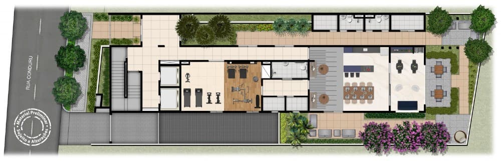 Planta 1 — Station Residence MBigucci