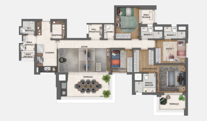 Planta 5 — Haute Brooklin by EZ