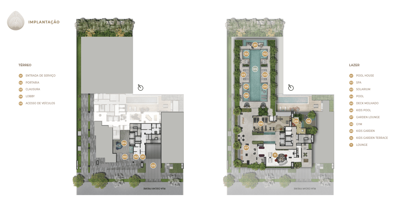 Planta 1 — Oscar Freire 1560 - Residencial