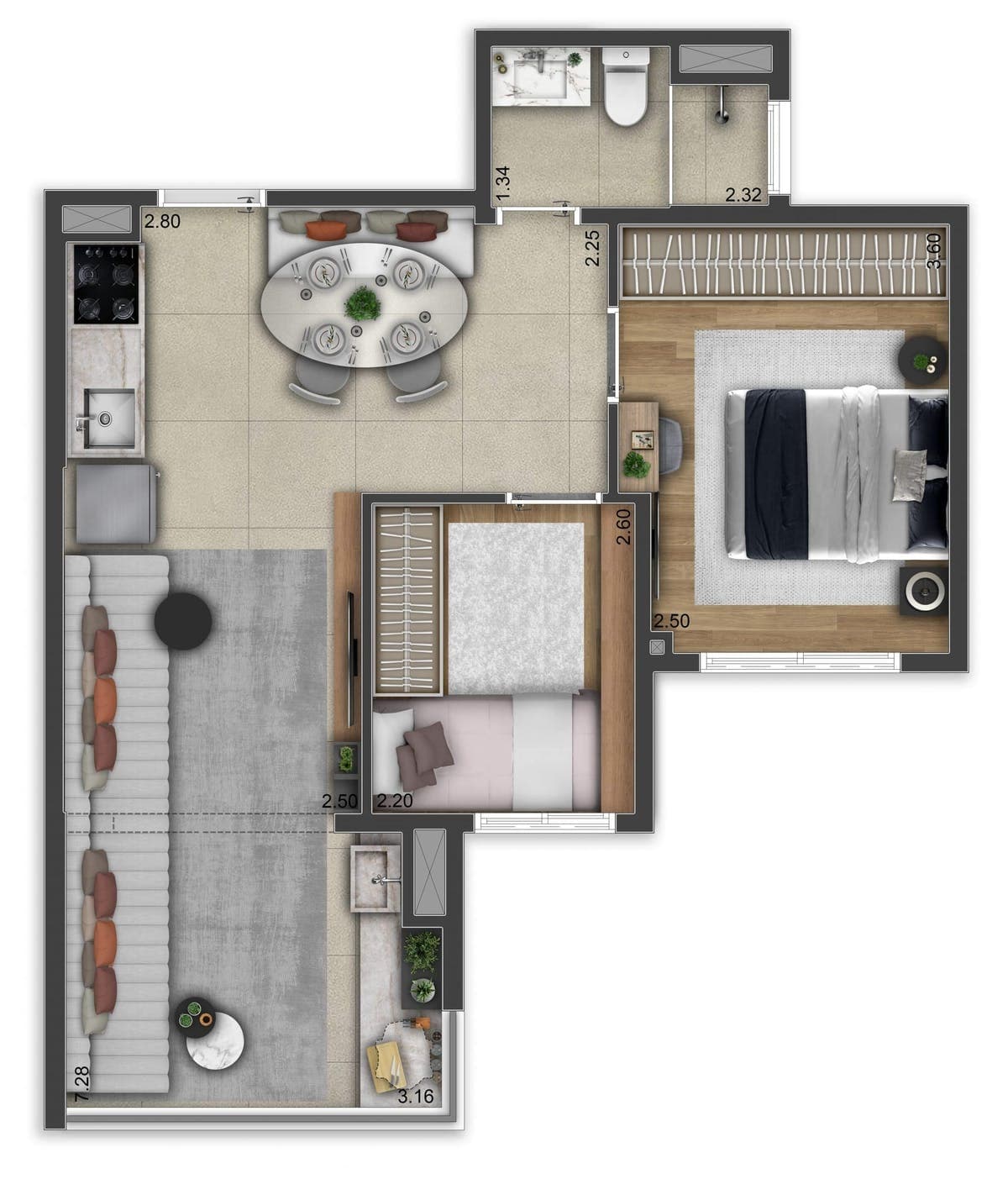Planta 3 — Origem Penha - Residencial