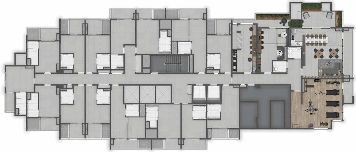 Planta 1 — Raízes Alto Freguesia do Ó - NR