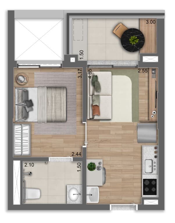 Planta 5 — Camino Alto da Boa Vista - NR