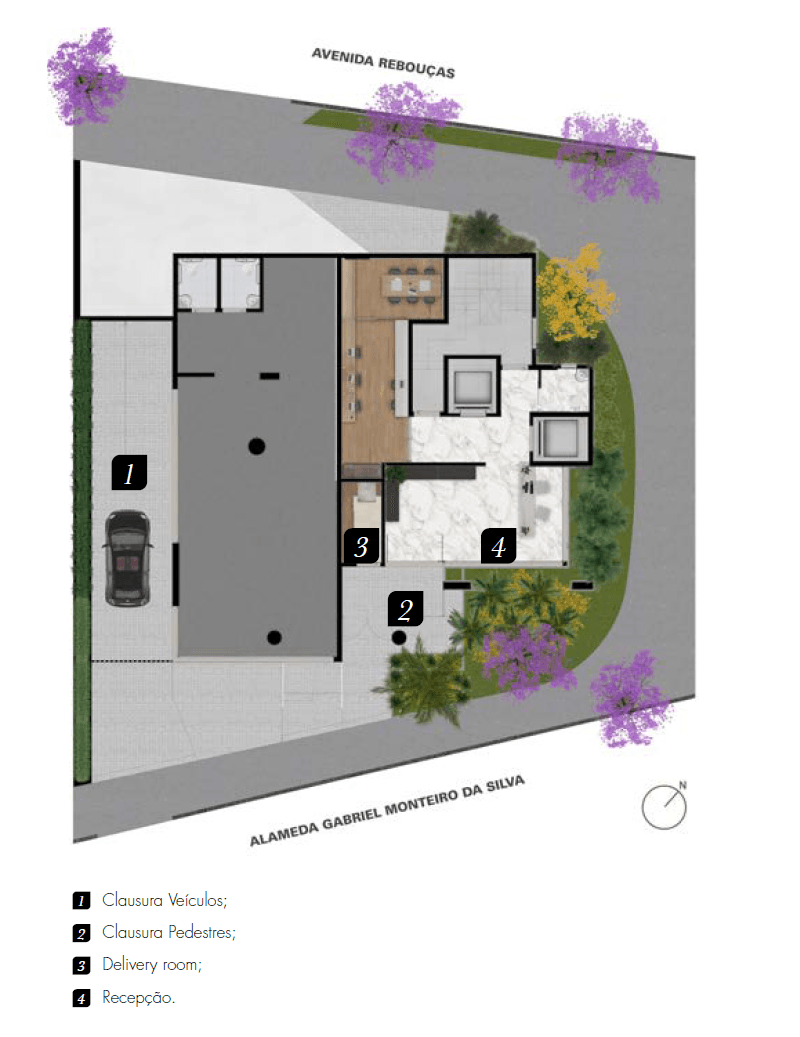 Planta 1 — Gabriel 130 - Residencial
