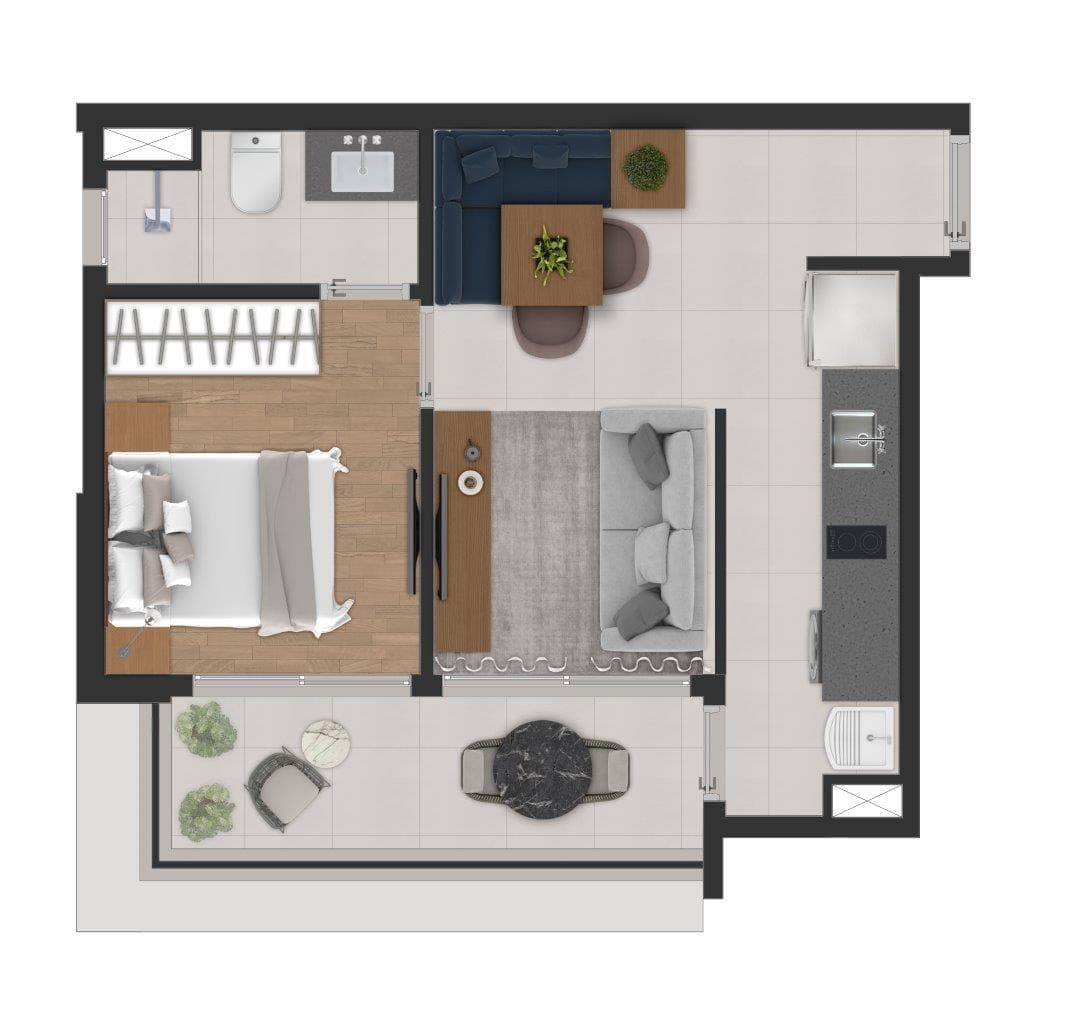 Planta 4 — Gabriel 130 - Residencial