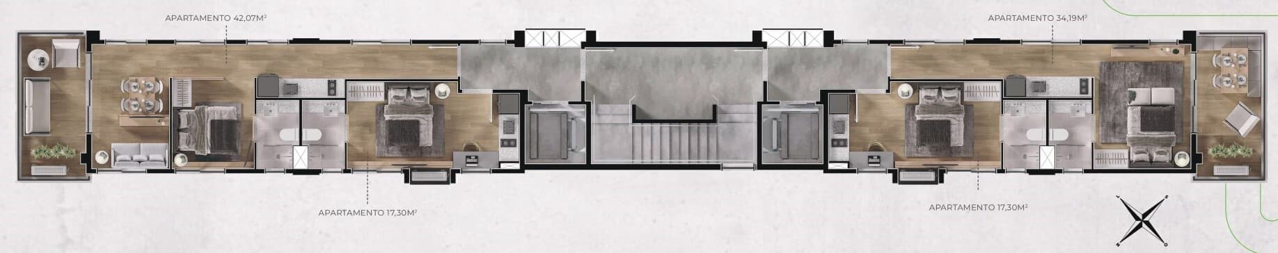 Planta 4 — Jaú 1894 - Residencial