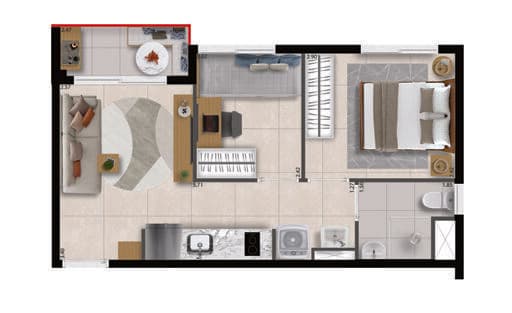 Planta 3 — Bracon Perdizes - Residencial