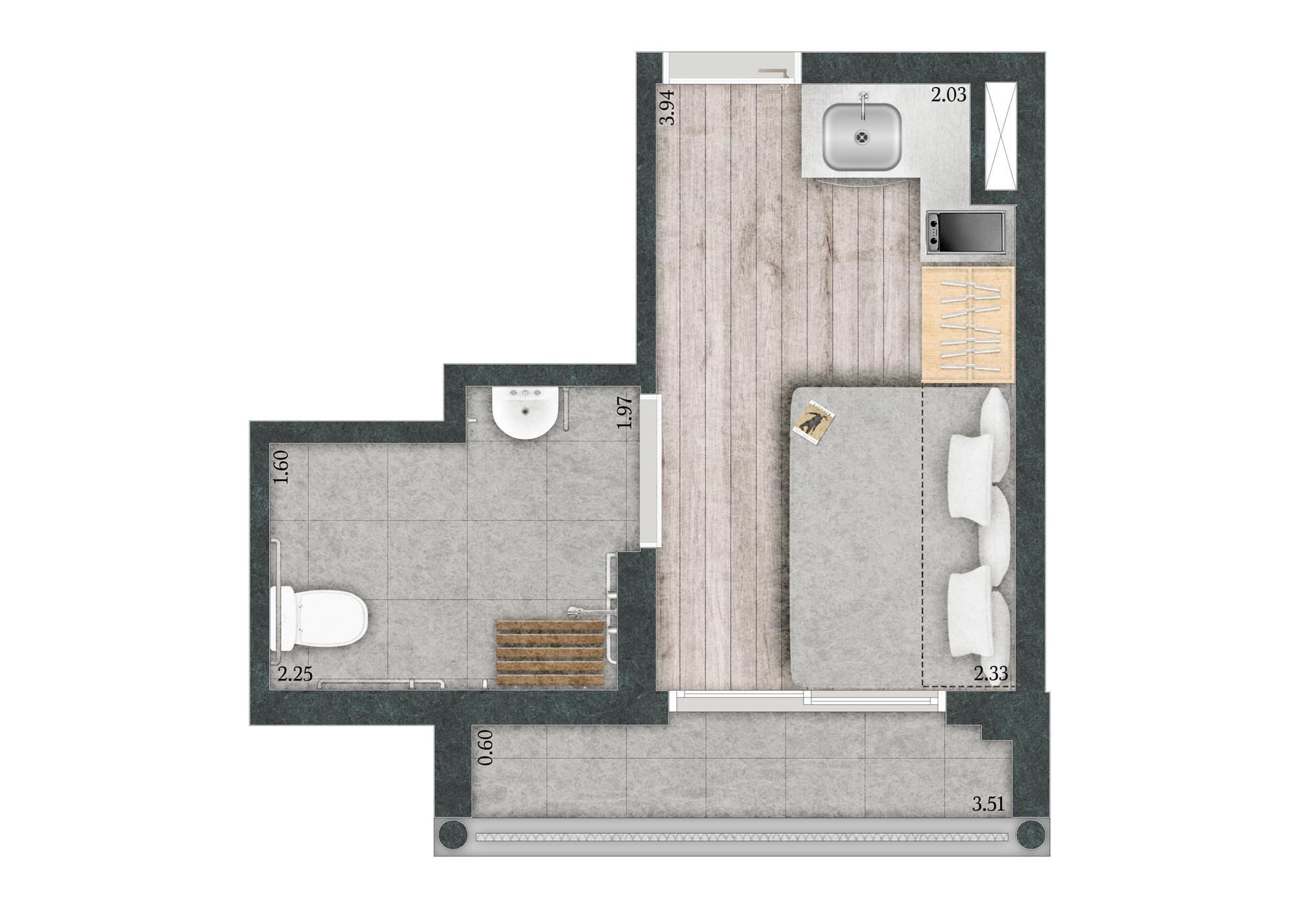 Planta 6 — VN Frei Caneca - Residencial