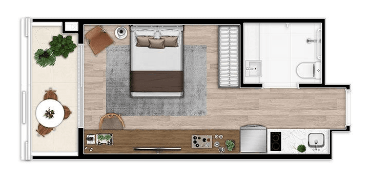 Planta 3 — Isla Vila Madalena - NR