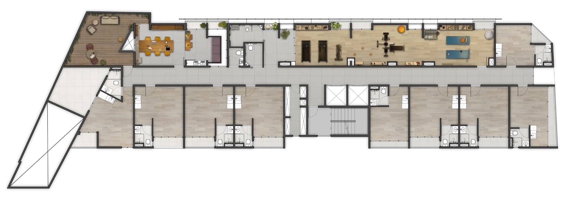 Planta 2 — Nurban Santa Cecília - Residencial