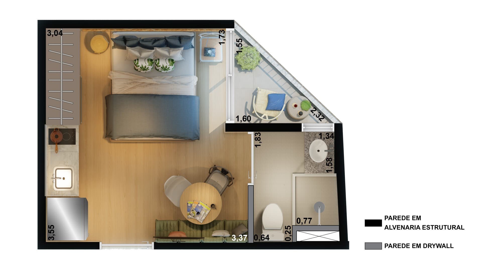 Planta 6 — Nurban Santa Cecília - Residencial