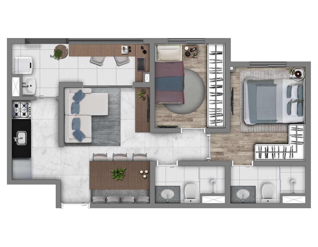 Planta 4 — Vivaz Prime Vila Maria
