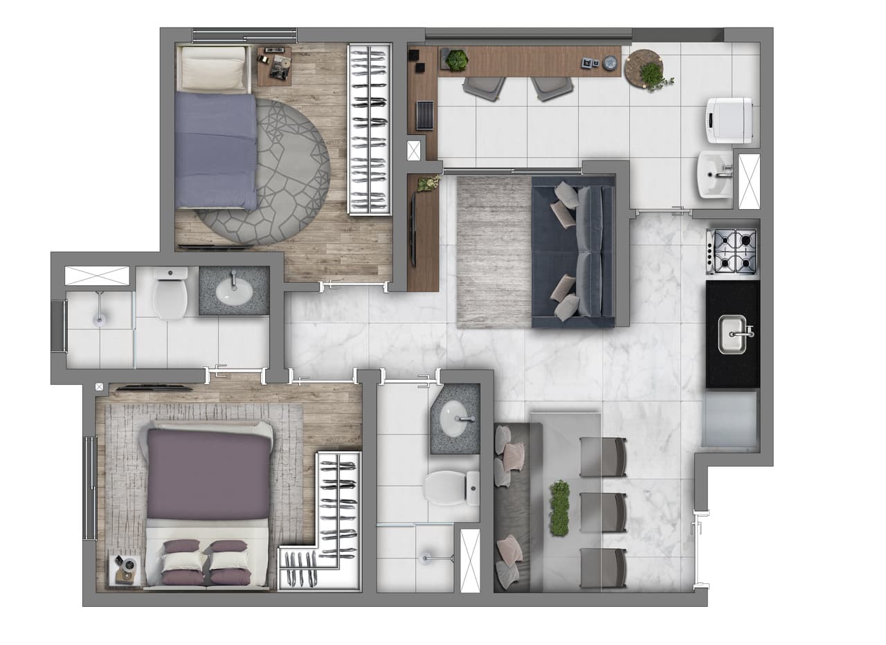 Planta 5 — Vivaz Prime Vila Maria