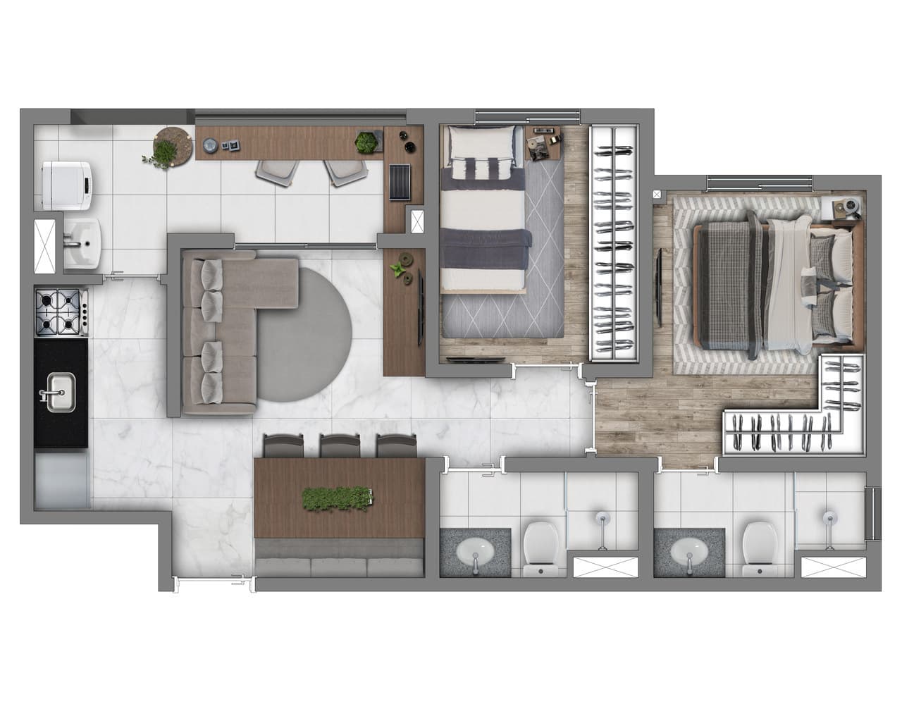 Planta 6 — Vivaz Prime Vila Maria