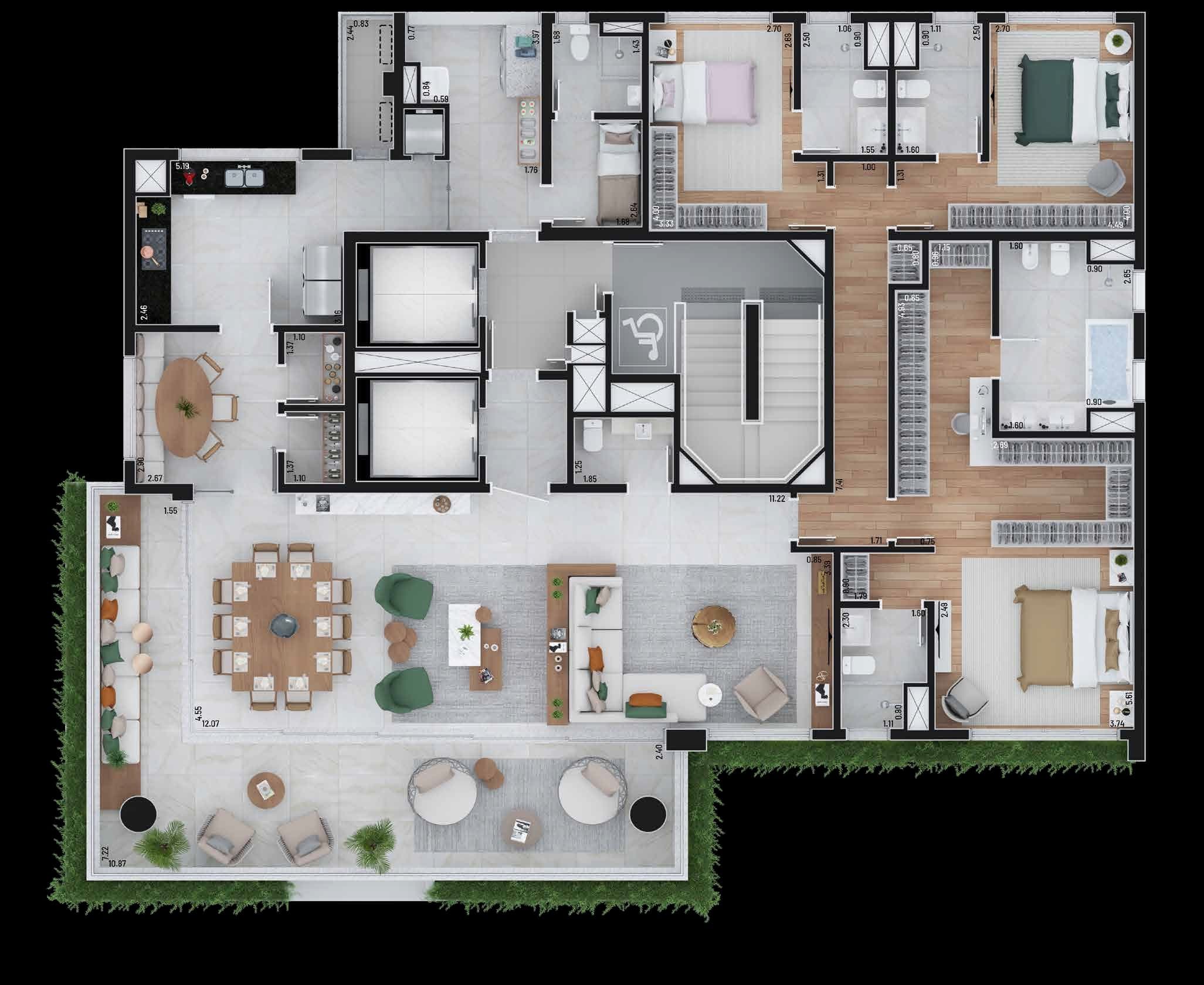 Planta 5 — Casa Higienópolis