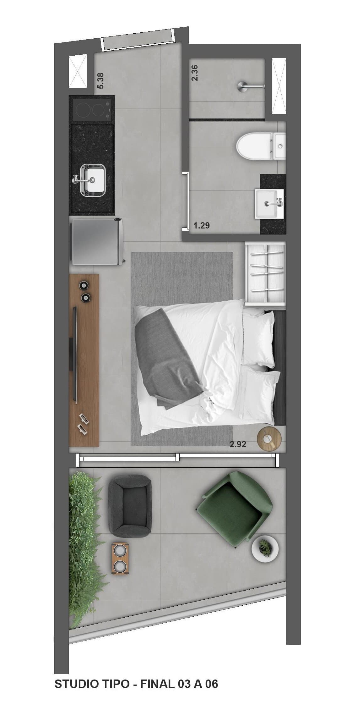 Planta 4 — ON Vila Madalena - Residencial