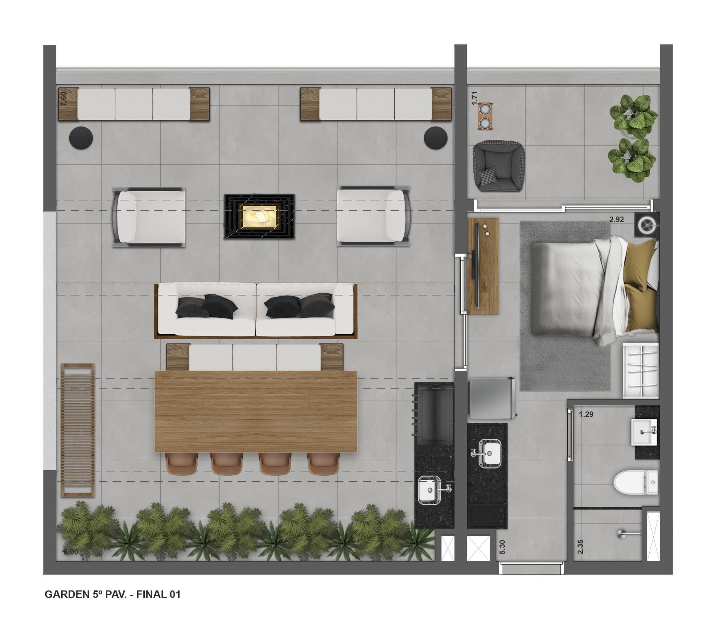 Planta 5 — ON Vila Madalena - Residencial