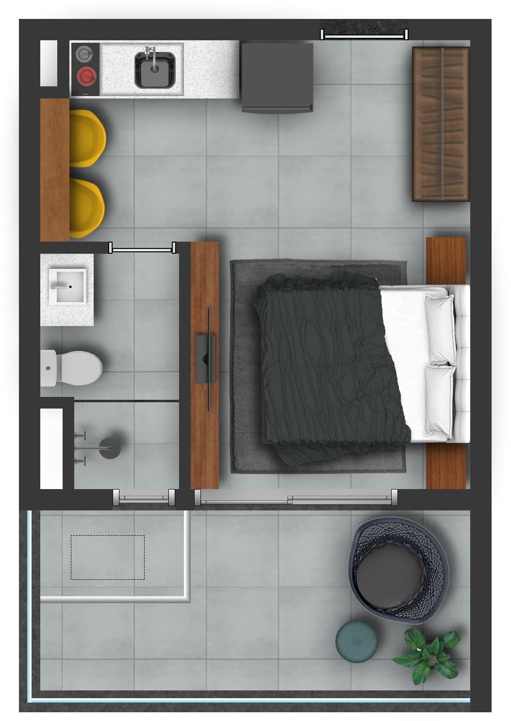 Planta 2 — ON Pixel Life Vila Mariana - Residencial