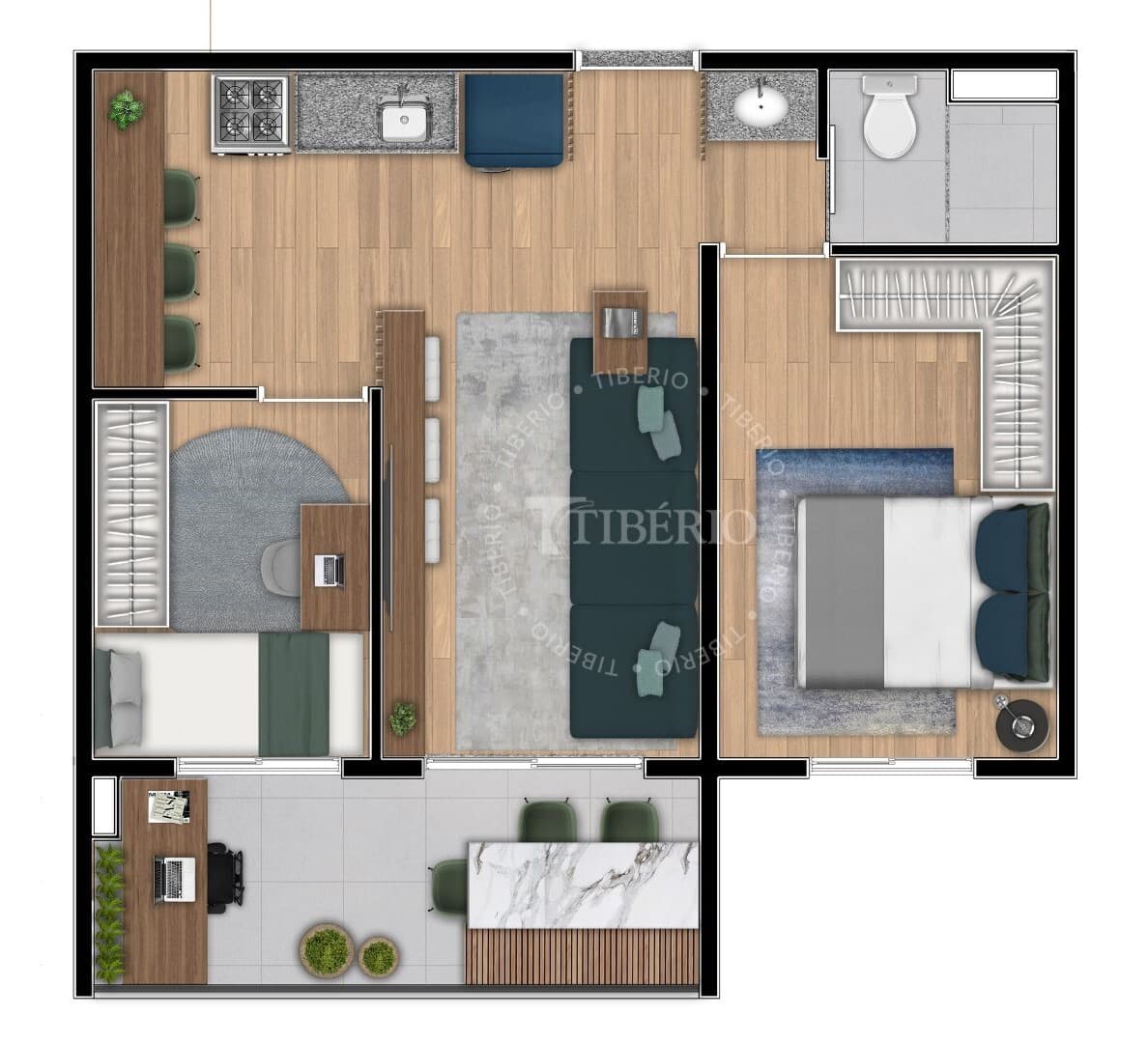 Planta 6 — Hit Mooca - Residencial