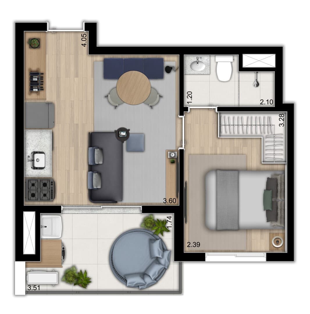 Planta 5 — Versos Ipiranga - Residencial