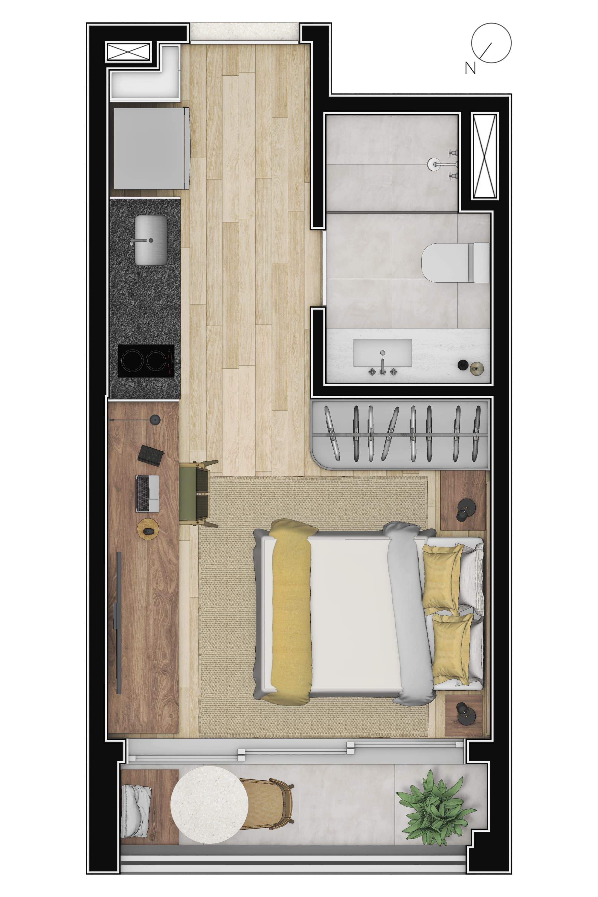 Planta 4 — Sabino - Studios
