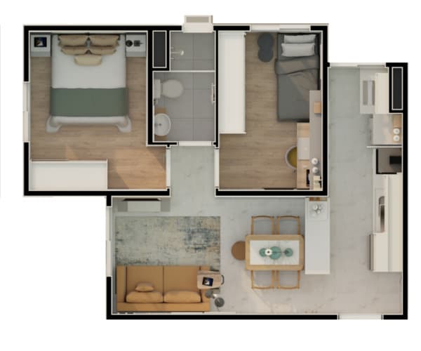 Planta 1 — Livus Barena
