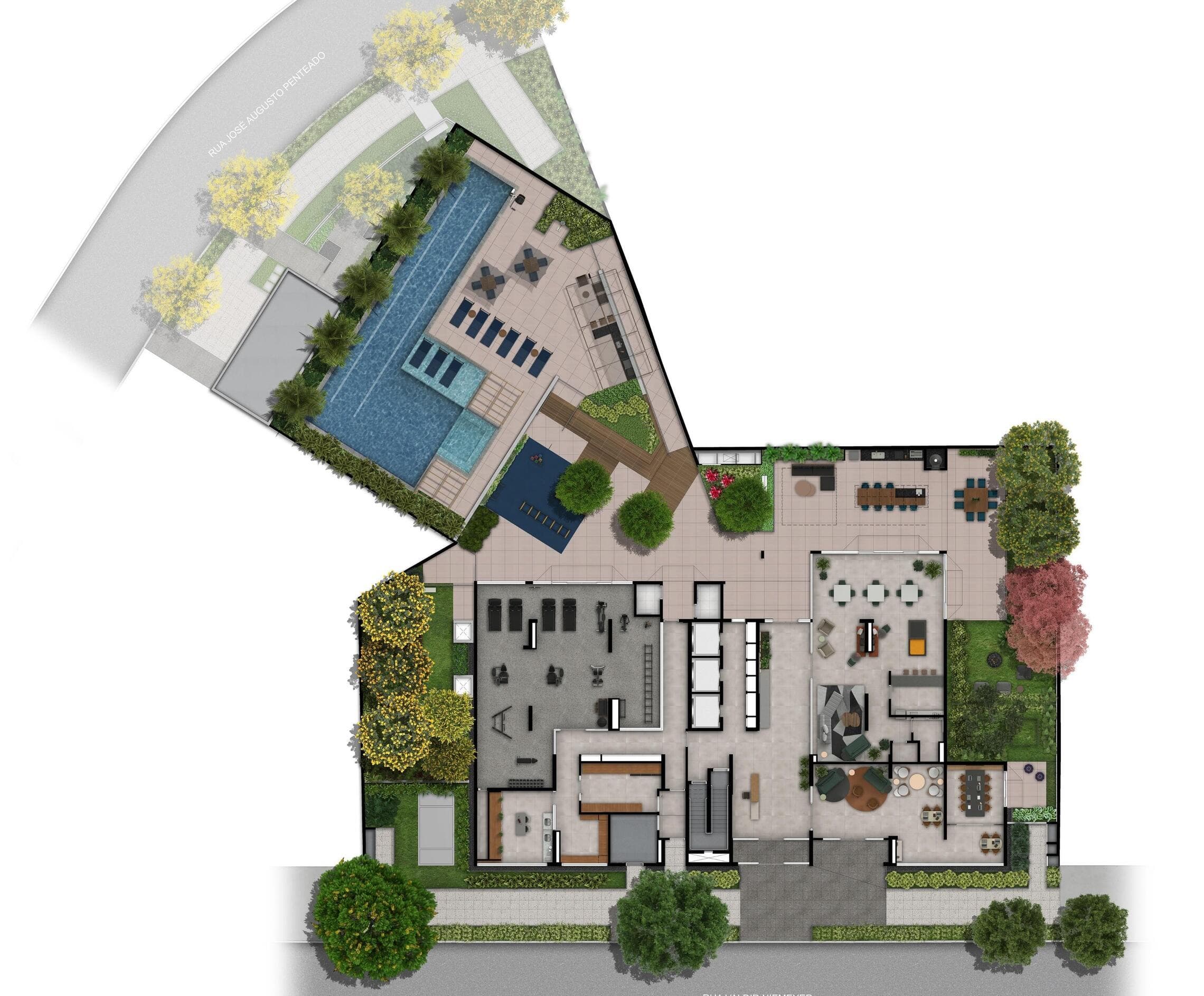 Planta 1 — The Collection Madalena - Residencial