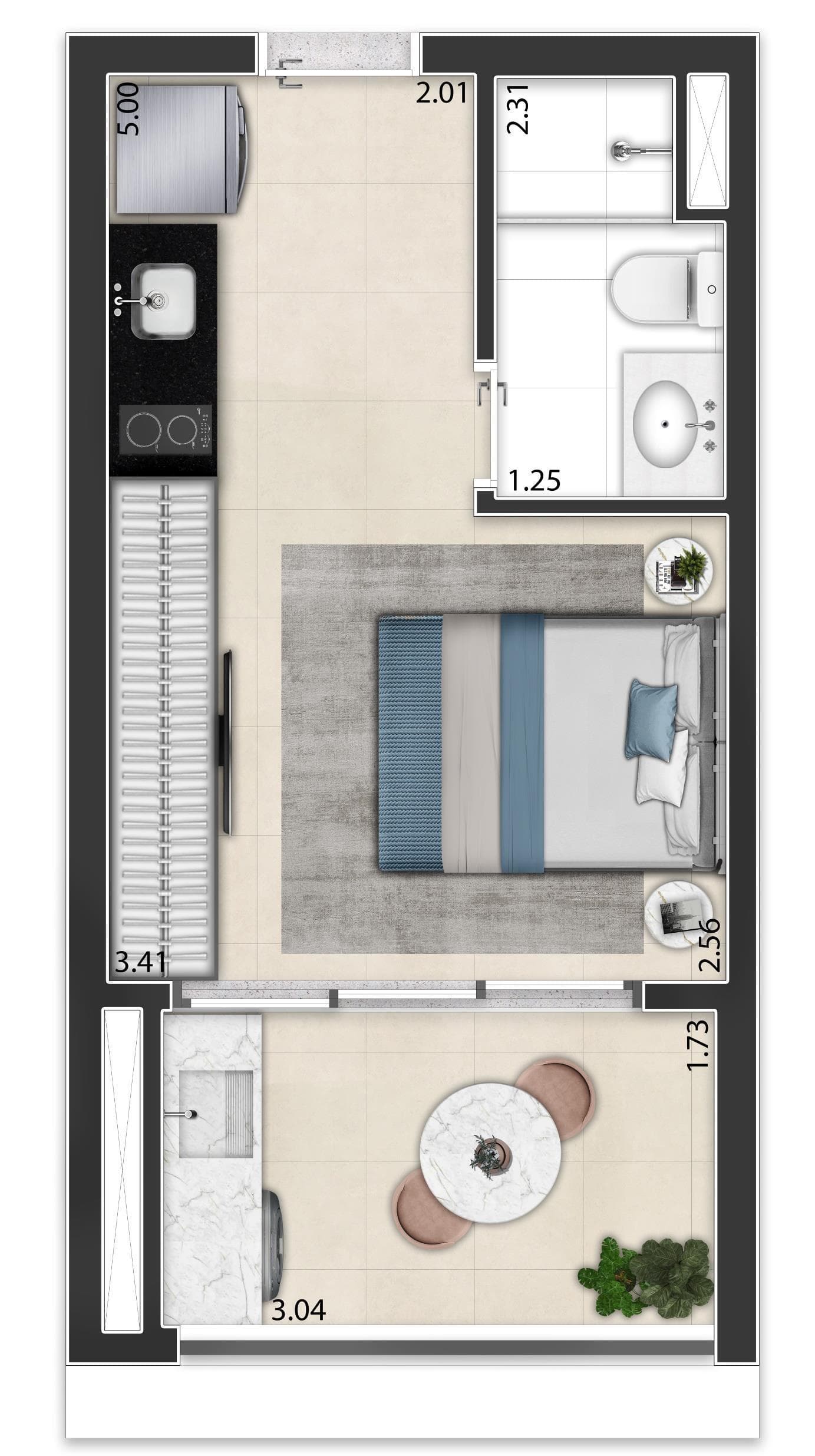 Planta 4 — The Collection Madalena - Residencial