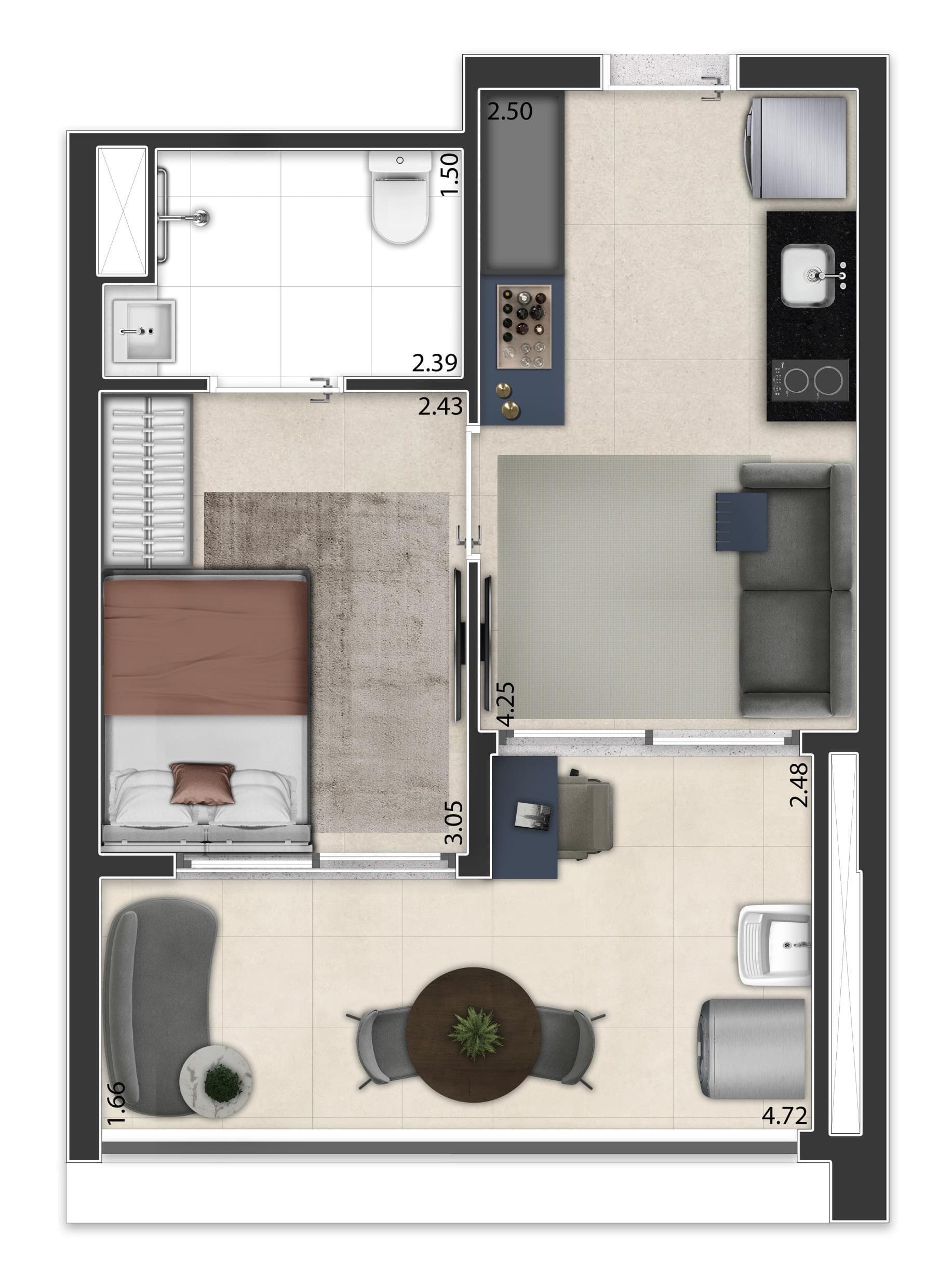 Planta 6 — The Collection Madalena - Residencial